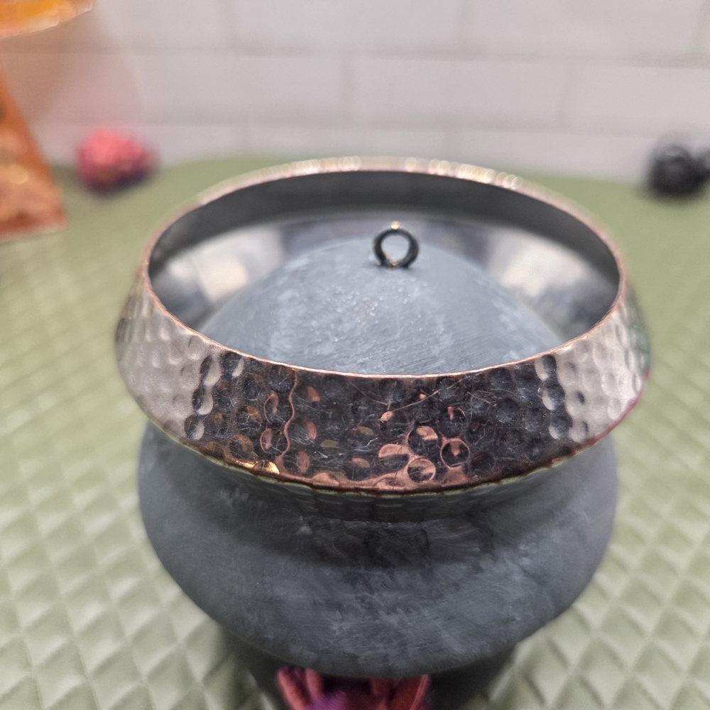 959. Hammered Metal Bangle Bracelet